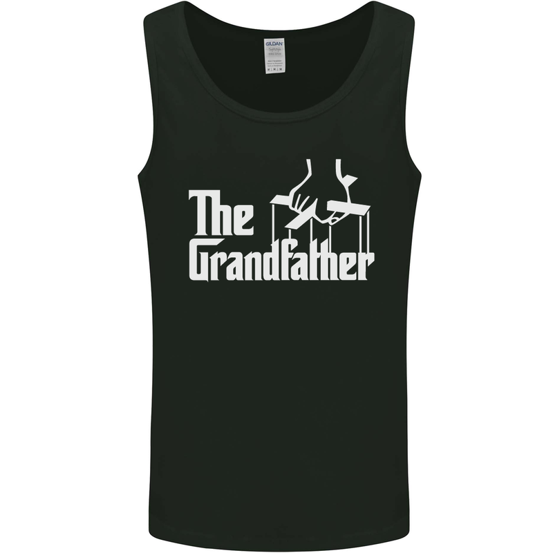 The Grandfather Grandad Grandparent's Day Mens Vest Tank Top Black