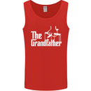 The Grandfather Grandad Grandparent's Day Mens Vest Tank Top Red