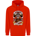 The Greatest Sailorman Sailing Sailor Mens 80% Cotton Hoodie Bright Red