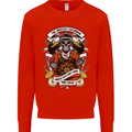 The Greatest Sailorman Sailing Sailor Mens Sweatshirt Jumper Bright Red