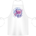 The Journey of the Axolotl Cotton Apron 100% Organic White