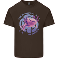 The Journey of the Axolotl Kids T-Shirt Childrens Chocolate