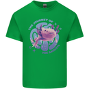 The Journey of the Axolotl Mens Cotton T-Shirt Tee Top Irish Green
