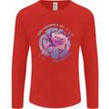 The Journey of the Axolotl Mens Long Sleeve T-Shirt Red