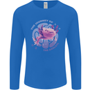 The Journey of the Axolotl Mens Long Sleeve T-Shirt Royal Blue