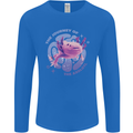 The Journey of the Axolotl Mens Long Sleeve T-Shirt Royal Blue