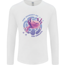 The Journey of the Axolotl Mens Long Sleeve T-Shirt White