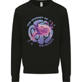 The Journey of the Axolotl Mens Sweatshirt Jumper Black
