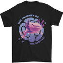 The Journey of the Axolotl Mens T-Shirt Cotton Gildan Black