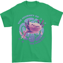 The Journey of the Axolotl Mens T-Shirt Cotton Gildan Irish Green