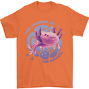 The Journey of the Axolotl Mens T-Shirt Cotton Gildan Orange