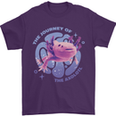 The Journey of the Axolotl Mens T-Shirt Cotton Gildan Purple