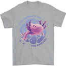The Journey of the Axolotl Mens T-Shirt Cotton Gildan Sports Grey