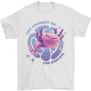 The Journey of the Axolotl Mens T-Shirt Cotton Gildan White