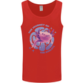 The Journey of the Axolotl Mens Vest Tank Top Red