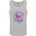 The Journey of the Axolotl Mens Vest Tank Top Sports Grey