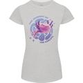 The Journey of the Axolotl Womens Petite Cut T-Shirt Sports Grey