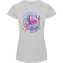 The Journey of the Axolotl Womens Petite Cut T-Shirt Sports Grey
