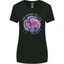 The Journey of the Axolotl Womens Wider Cut T-Shirt Black