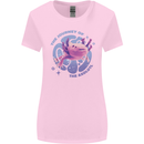 The Journey of the Axolotl Womens Wider Cut T-Shirt Light Pink
