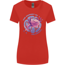 The Journey of the Axolotl Womens Wider Cut T-Shirt Red