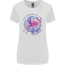 The Journey of the Axolotl Womens Wider Cut T-Shirt White
