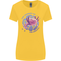 The Journey of the Axolotl Womens Wider Cut T-Shirt Yellow