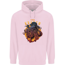The Kraken Octopus Cthulhu Scuba Diving Childrens Kids Hoodie Light Pink