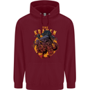 The Kraken Octopus Cthulhu Scuba Diving Childrens Kids Hoodie Maroon
