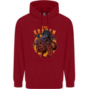 The Kraken Octopus Cthulhu Scuba Diving Childrens Kids Hoodie Red