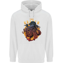 The Kraken Octopus Cthulhu Scuba Diving Childrens Kids Hoodie White