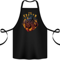 The Kraken Octopus Cthulhu Scuba Diving Cotton Apron 100% Organic Black