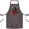 The Kraken Octopus Cthulhu Scuba Diving Cotton Apron 100% Organic Dark Grey