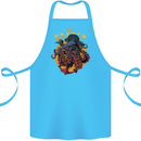 The Kraken Octopus Cthulhu Scuba Diving Cotton Apron 100% Organic Turquoise