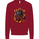 The Kraken Octopus Cthulhu Scuba Diving Kids Sweatshirt Jumper Red