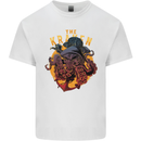 The Kraken Octopus Cthulhu Scuba Diving Kids T-Shirt Childrens White
