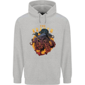 The Kraken Octopus Cthulhu Scuba Diving Mens 80% Cotton Hoodie Sports Grey