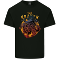 The Kraken Octopus Cthulhu Scuba Diving Mens Cotton T-Shirt Tee Top Black