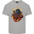 The Kraken Octopus Cthulhu Scuba Diving Mens Cotton T-Shirt Tee Top Sports Grey