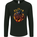 The Kraken Octopus Cthulhu Scuba Diving Mens Long Sleeve T-Shirt Black