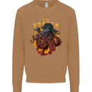 The Kraken Octopus Cthulhu Scuba Diving Mens Sweatshirt Jumper Caramel Latte