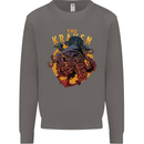 The Kraken Octopus Cthulhu Scuba Diving Mens Sweatshirt Jumper Charcoal