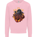 The Kraken Octopus Cthulhu Scuba Diving Mens Sweatshirt Jumper Light Pink