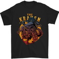 The Kraken Octopus Cthulhu Scuba Diving Mens T-Shirt Cotton Gildan Black