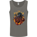 The Kraken Octopus Cthulhu Scuba Diving Mens Vest Tank Top Charcoal