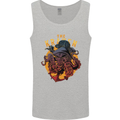 The Kraken Octopus Cthulhu Scuba Diving Mens Vest Tank Top Sports Grey