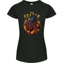 The Kraken Octopus Cthulhu Scuba Diving Womens Petite Cut T-Shirt Black