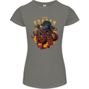 The Kraken Octopus Cthulhu Scuba Diving Womens Petite Cut T-Shirt Charcoal