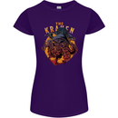 The Kraken Octopus Cthulhu Scuba Diving Womens Petite Cut T-Shirt Purple