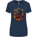 The Kraken Octopus Cthulhu Scuba Diving Womens Wider Cut T-Shirt Navy Blue